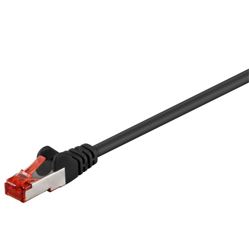 MicroConnect F/UTP CAT6 25m Black LSZH,